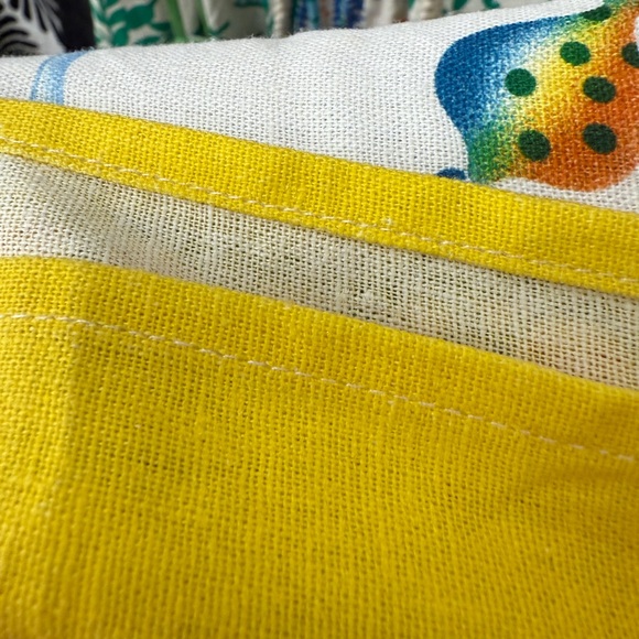 Rachel Zoe Paradisio Linen Tropical Graffiti Maxi Dress Small - Picture 10 of 17